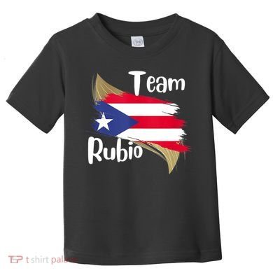 Team Rubio Puerto Rico PR Flag Pride Toddler T-Shirt