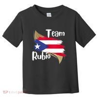 Team Rubio Puerto Rico PR Flag Pride Toddler T-Shirt thumb 0