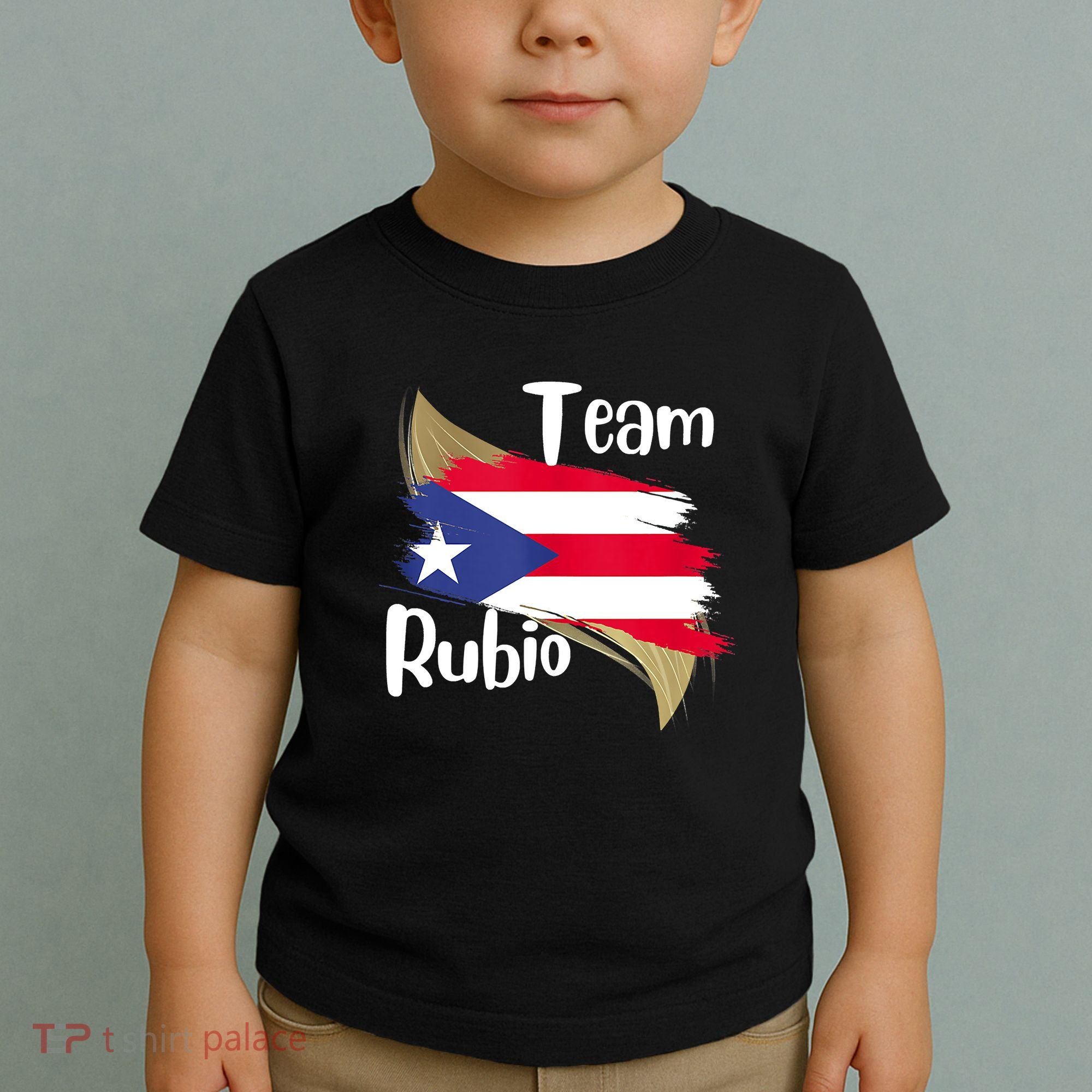 Team Rubio Puerto Rico PR Flag Pride Toddler T-Shirt