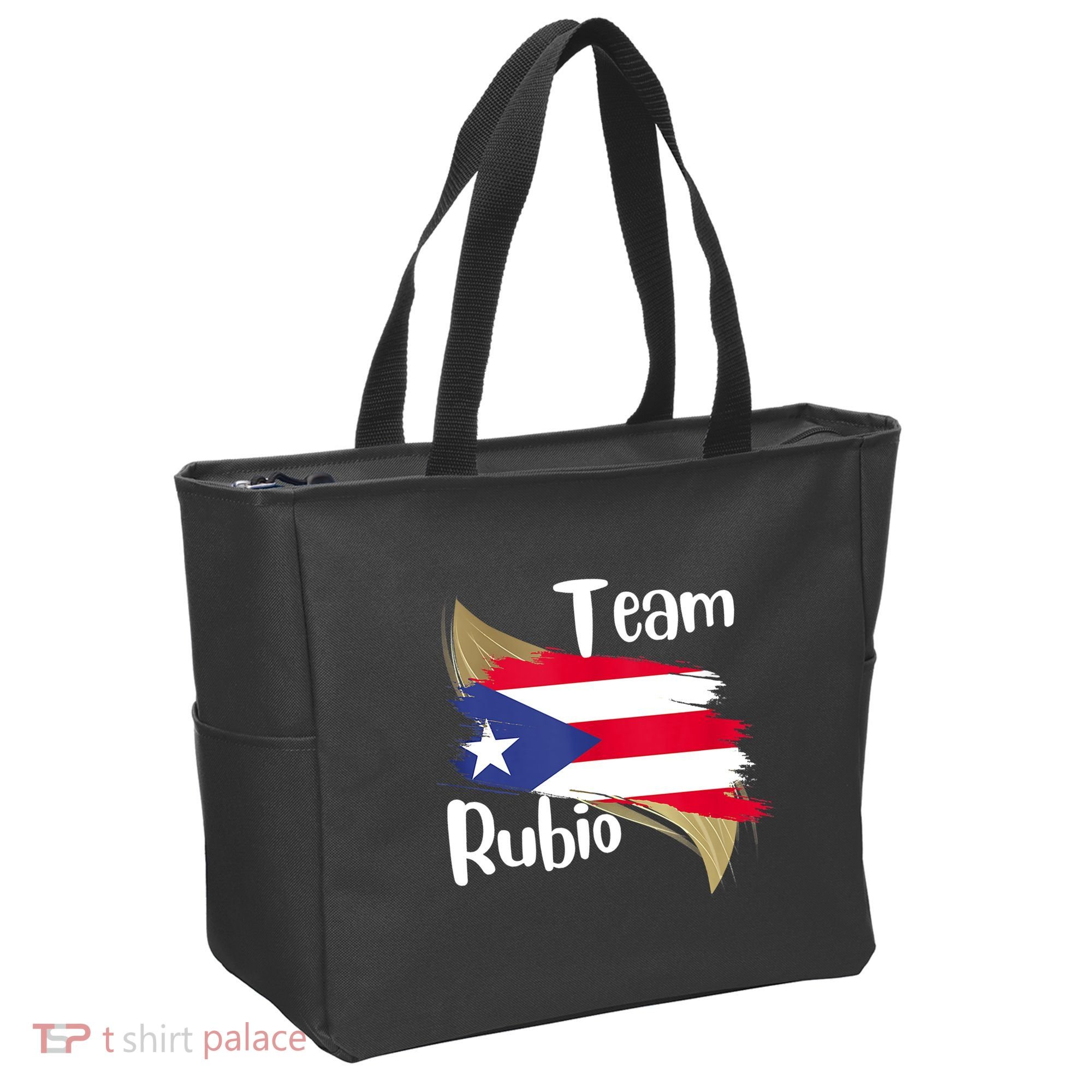 Team Rubio Puerto Rico PR Flag Pride Tote Bag