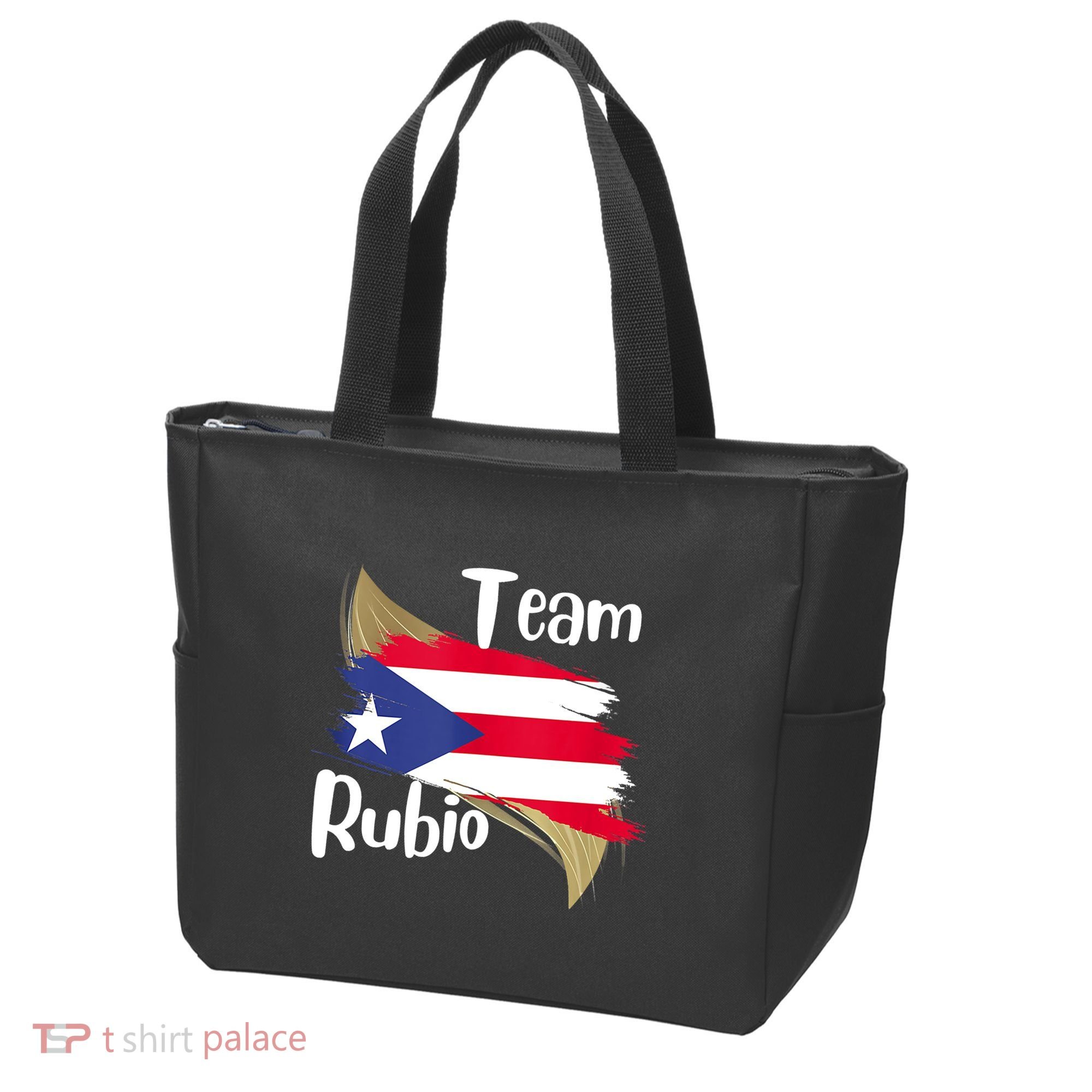 Team Rubio Puerto Rico PR Flag Pride Tote Bag