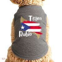 Team Rubio Puerto Rico PR Flag Pride Doggie Tank thumb 0