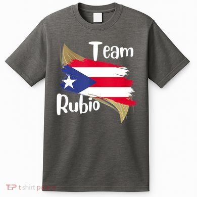 Team Rubio Puerto Rico PR Flag Pride T-Shirt