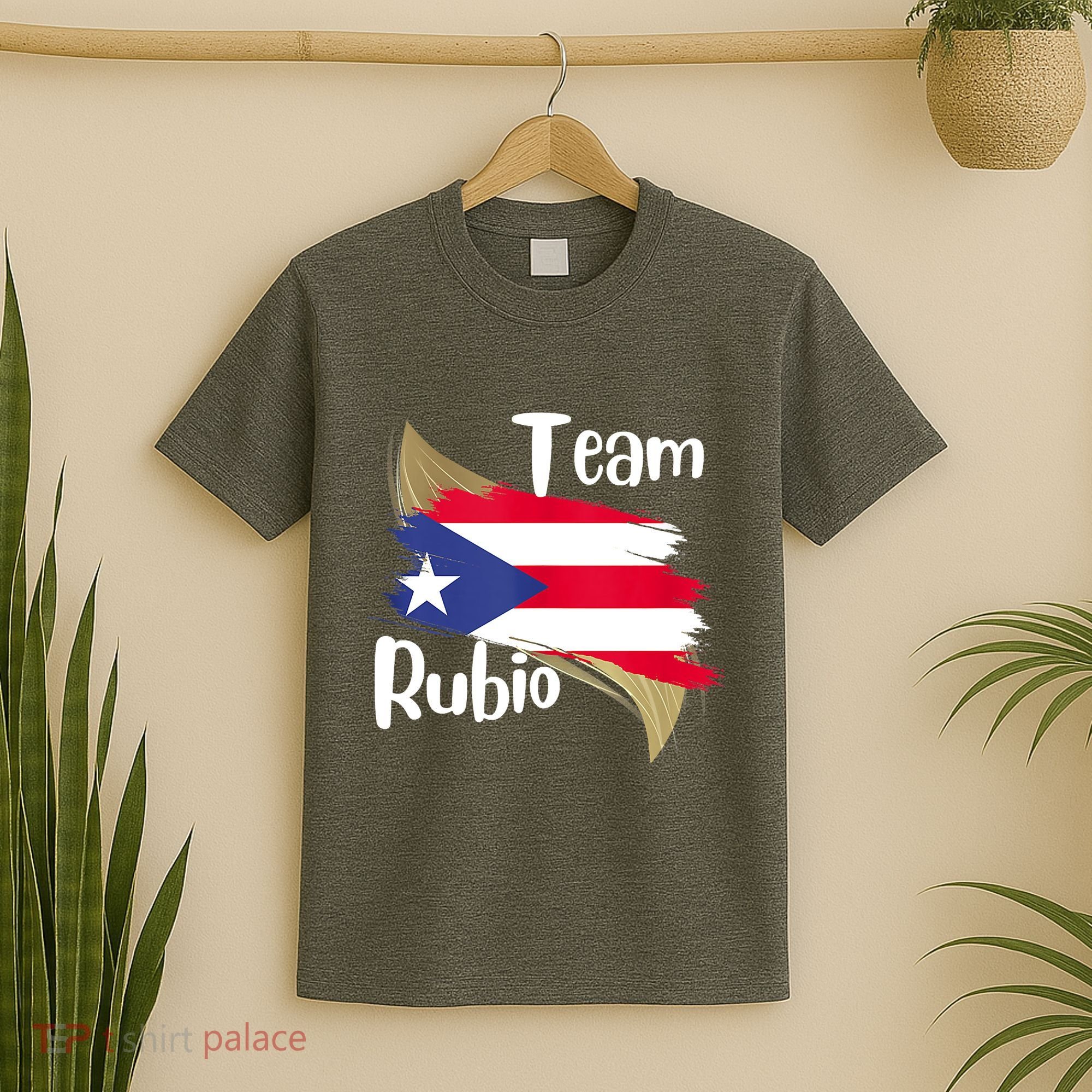 Team Rubio Puerto Rico PR Flag Pride T-Shirt