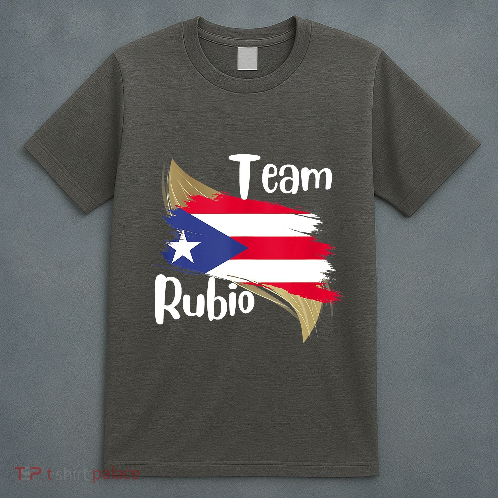 Team Rubio Puerto Rico PR Flag Pride T-Shirt