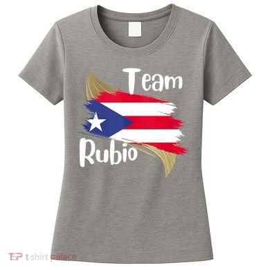 Team Rubio Puerto Rico PR Flag Pride Women's T-Shirt