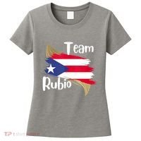 Team Rubio Puerto Rico PR Flag Pride Women's T-Shirt thumb 0