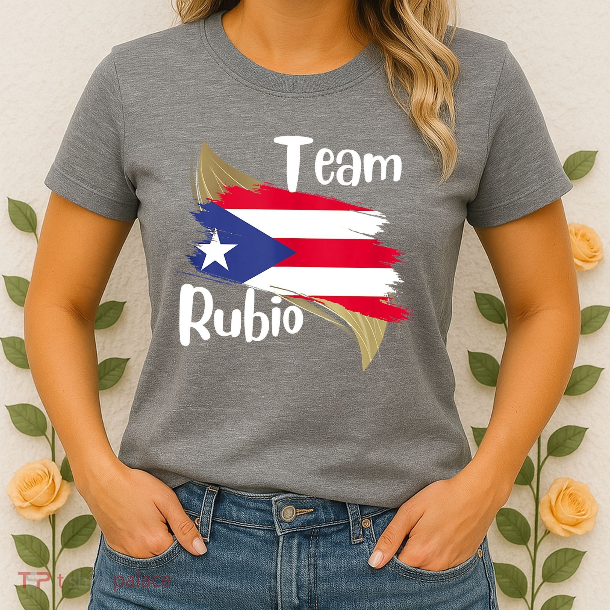 Team Rubio Puerto Rico PR Flag Pride Women's T-Shirt