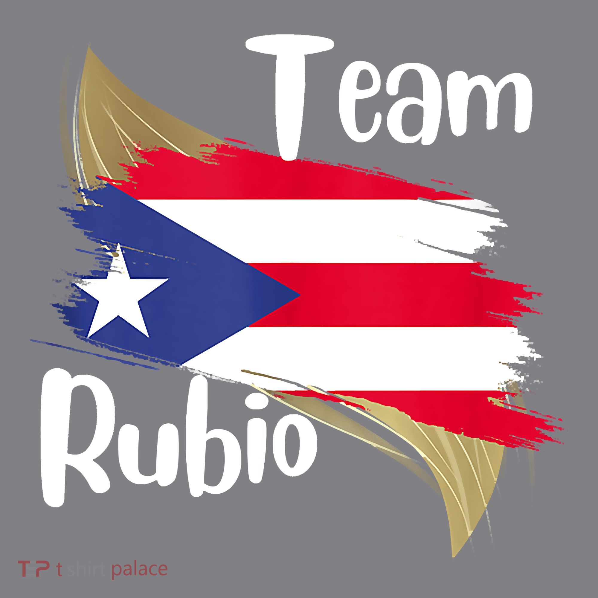 Team Rubio Puerto Rico PR Flag Pride Women's T-Shirt