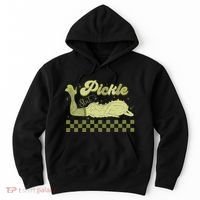 Trendy Retro Pickle Slut Funny Food Apparel Canned Pickle Hoodie thumb 0
