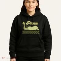Trendy Retro Pickle Slut Funny Food Apparel Canned Pickle Hoodie thumb 5