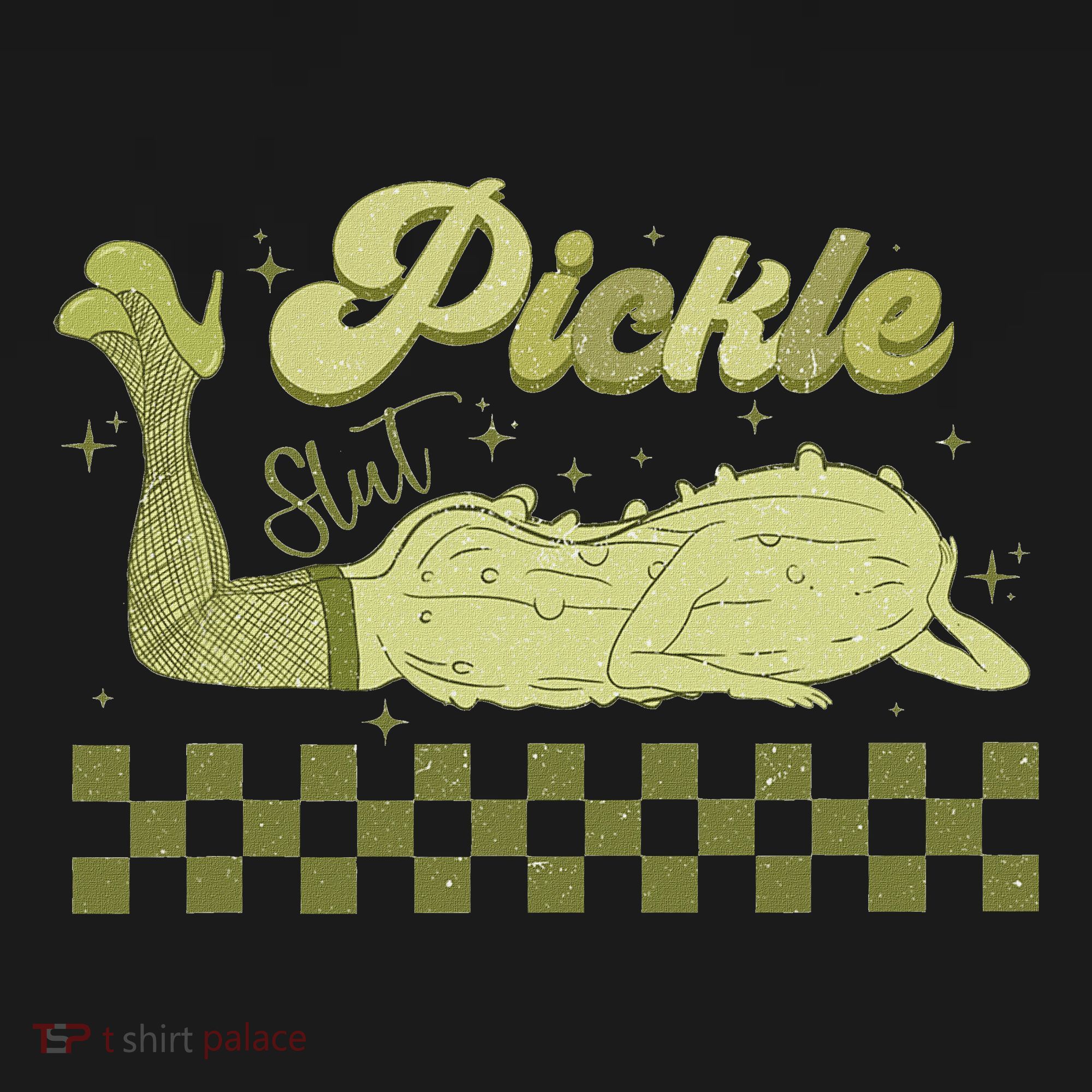 Trendy Retro Pickle Slut Funny Food Apparel Canned Pickle Long Sleeve Shirt
