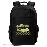 Trendy Retro Pickle Slut Funny Food Apparel Canned Pickle Backpack thumb 0