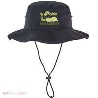 Trendy Retro Pickle Slut Funny Food Apparel Canned Pickle Bucket Hat thumb 0