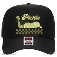Trendy Retro Pickle Slut Funny Food Apparel Canned Pickle Hat thumb 0