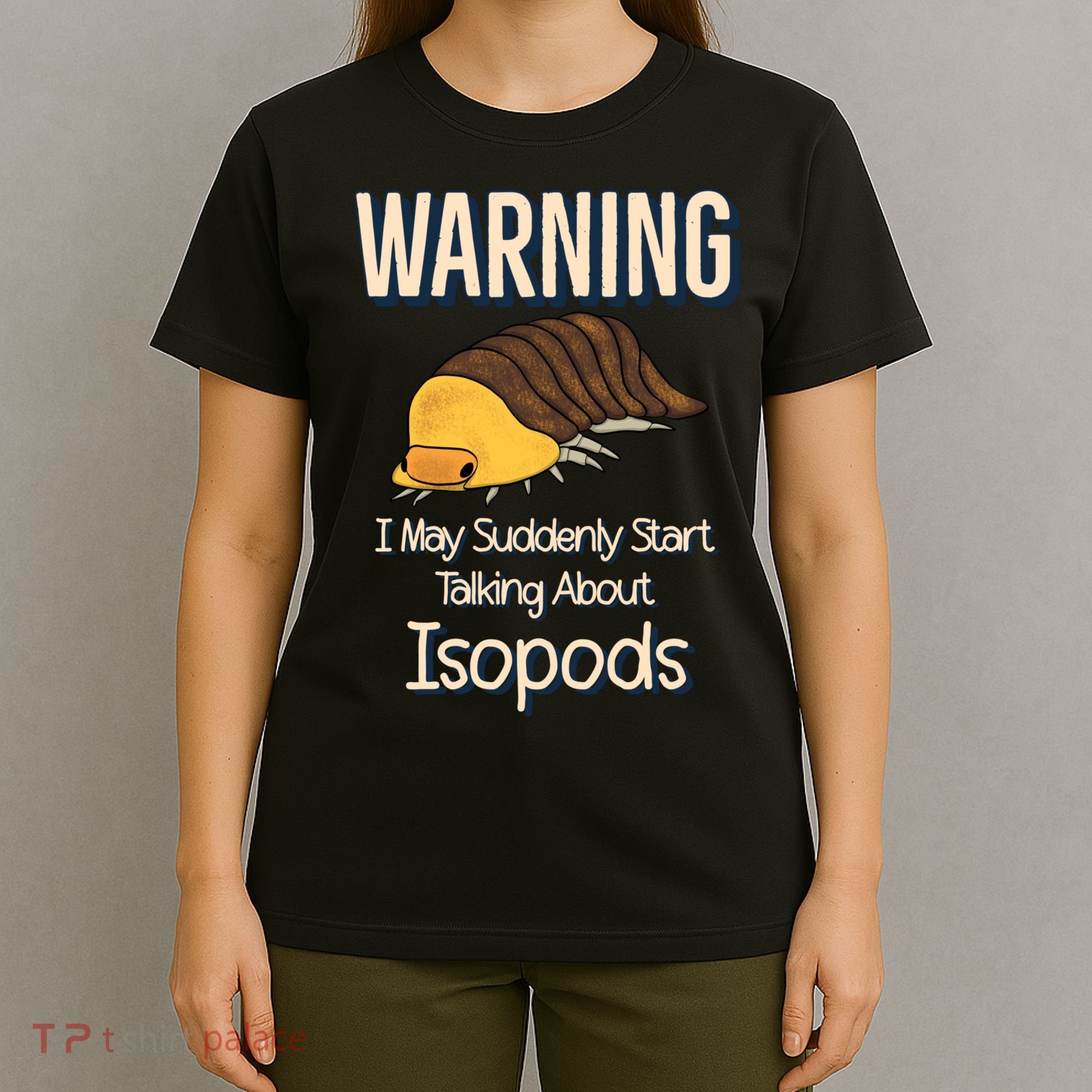 Terrarium Roly Poly Pill Bug Lover Funny Rubber Ducky Isopod T-Shirt