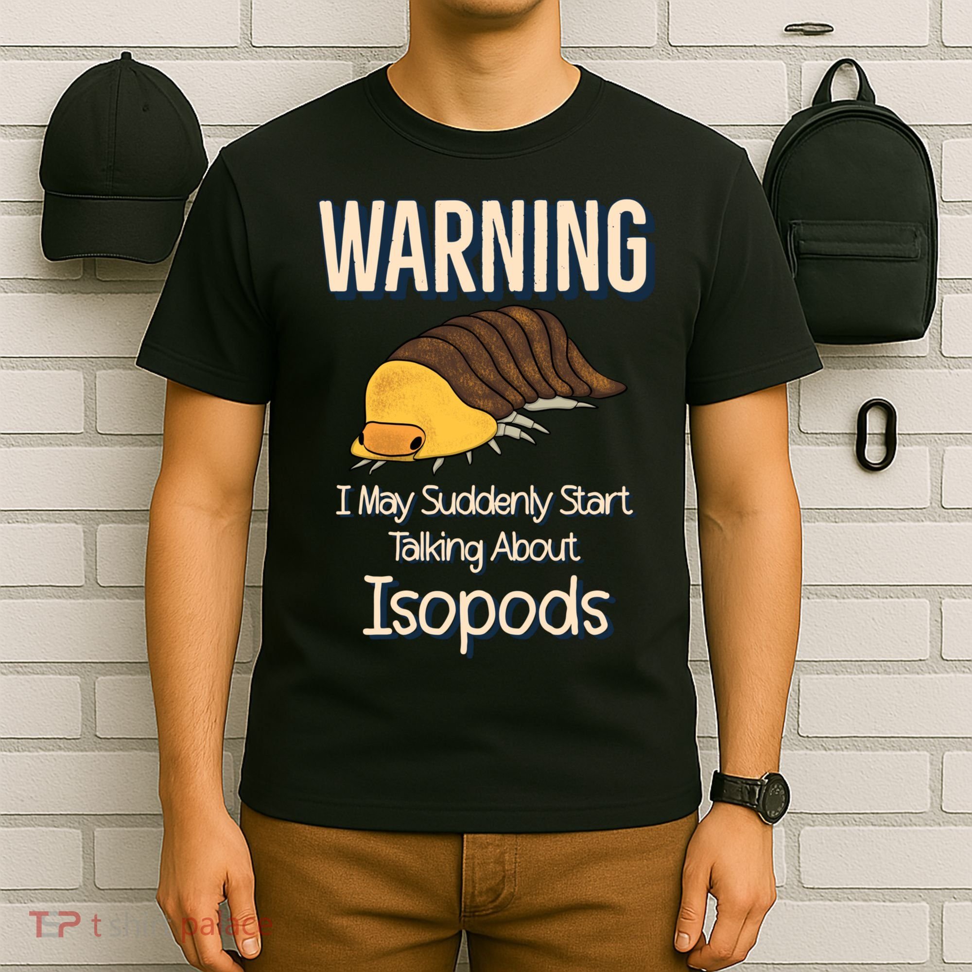Terrarium Roly Poly Pill Bug Lover Funny Rubber Ducky Isopod T-Shirt