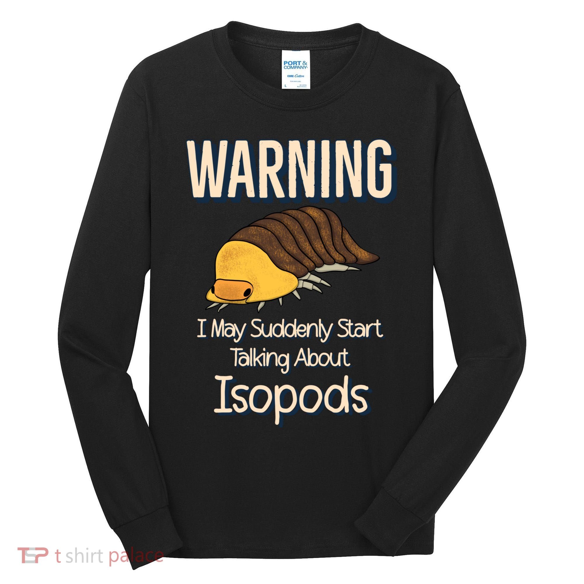 Terrarium Roly Poly Pill Bug Lover Funny Rubber Ducky Isopod Tall Long Sleeve Shirt