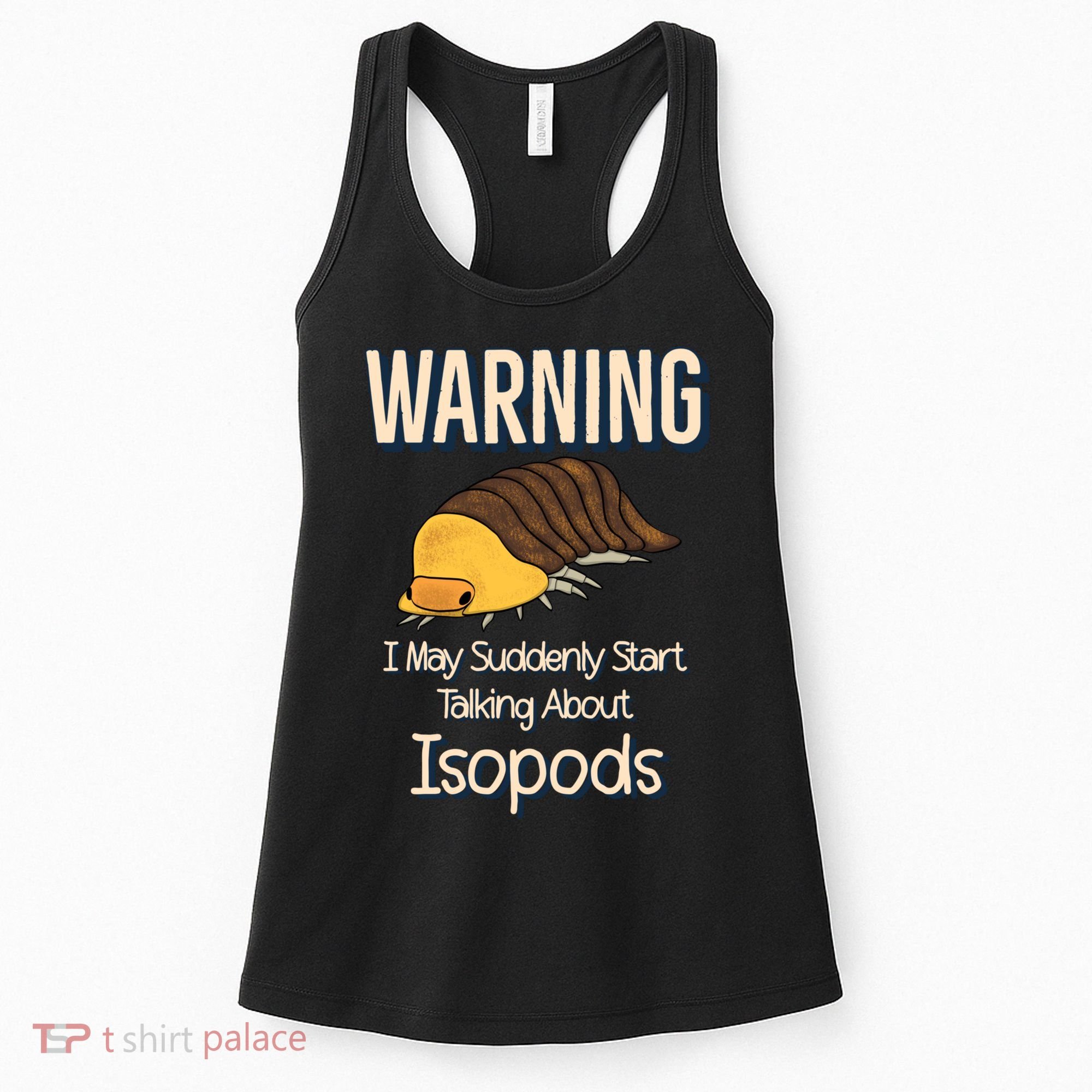 Terrarium Roly Poly Pill Bug Lover Funny Rubber Ducky Isopod Women's Tank Top
