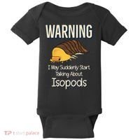 Terrarium Roly Poly Pill Bug Lover Funny Rubber Ducky Isopod Baby Bodysuit thumb 0