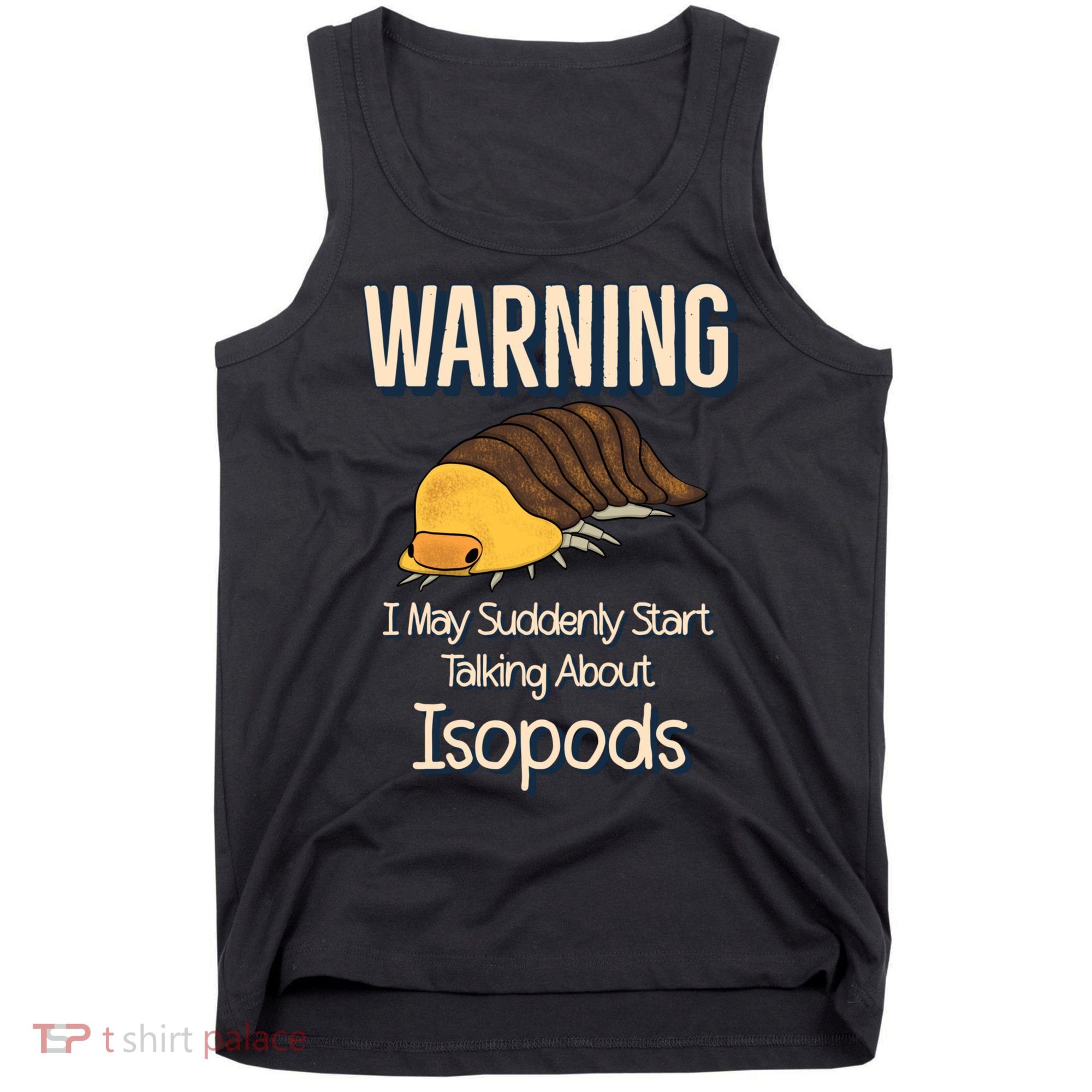 Terrarium Roly Poly Pill Bug Lover Funny Rubber Ducky Isopod Tank Top