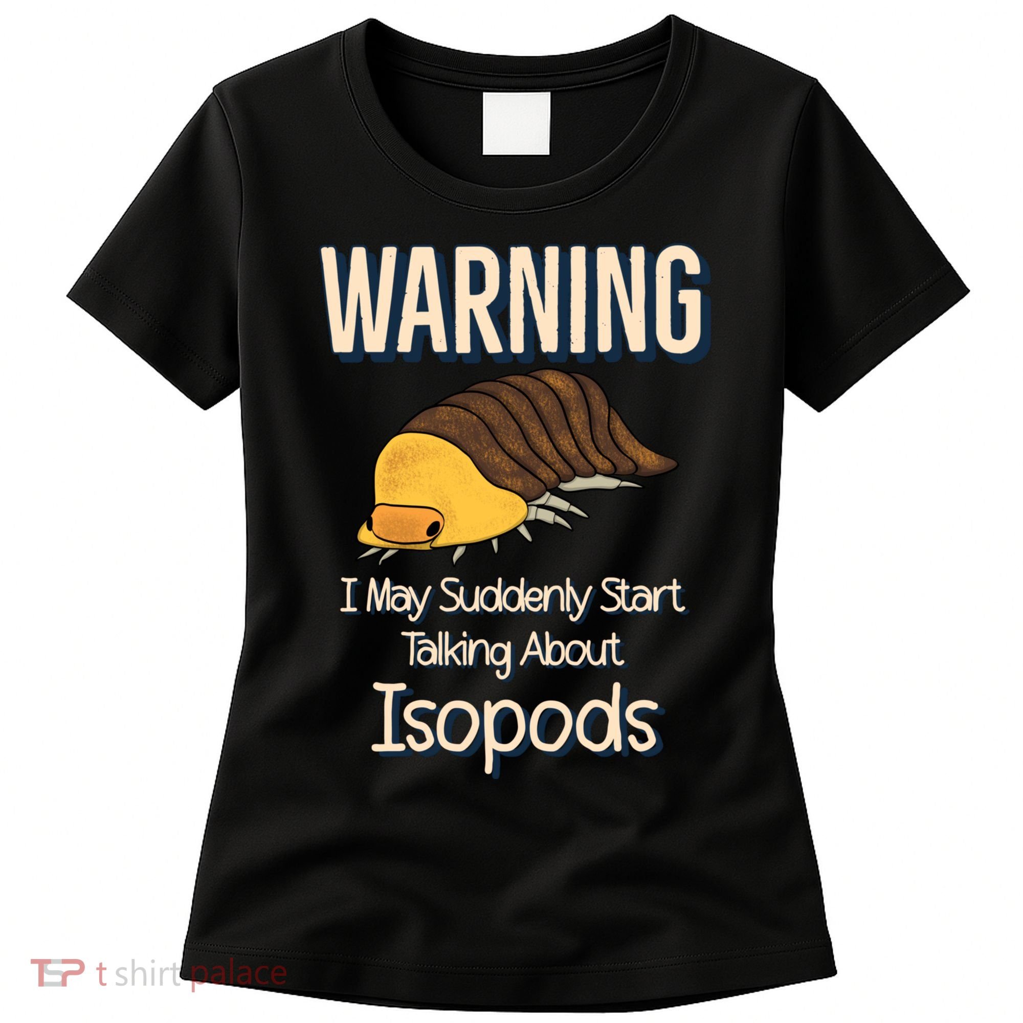 Terrarium Roly Poly Pill Bug Lover Funny Rubber Ducky Isopod Women's T-Shirt