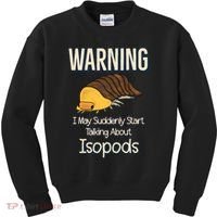 Terrarium Roly Poly Pill Bug Lover Funny Rubber Ducky Isopod Kids Sweatshirt thumb 0