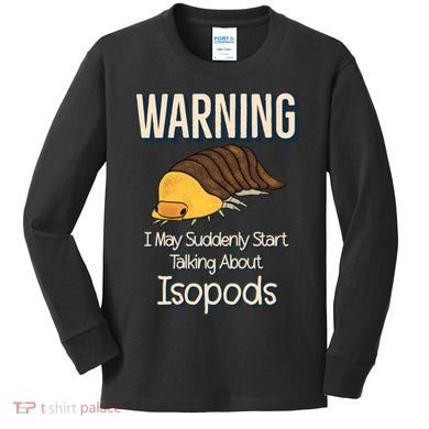 Terrarium Roly Poly Pill Bug Lover Funny Rubber Ducky Isopod Kids Long Sleeve Shirt