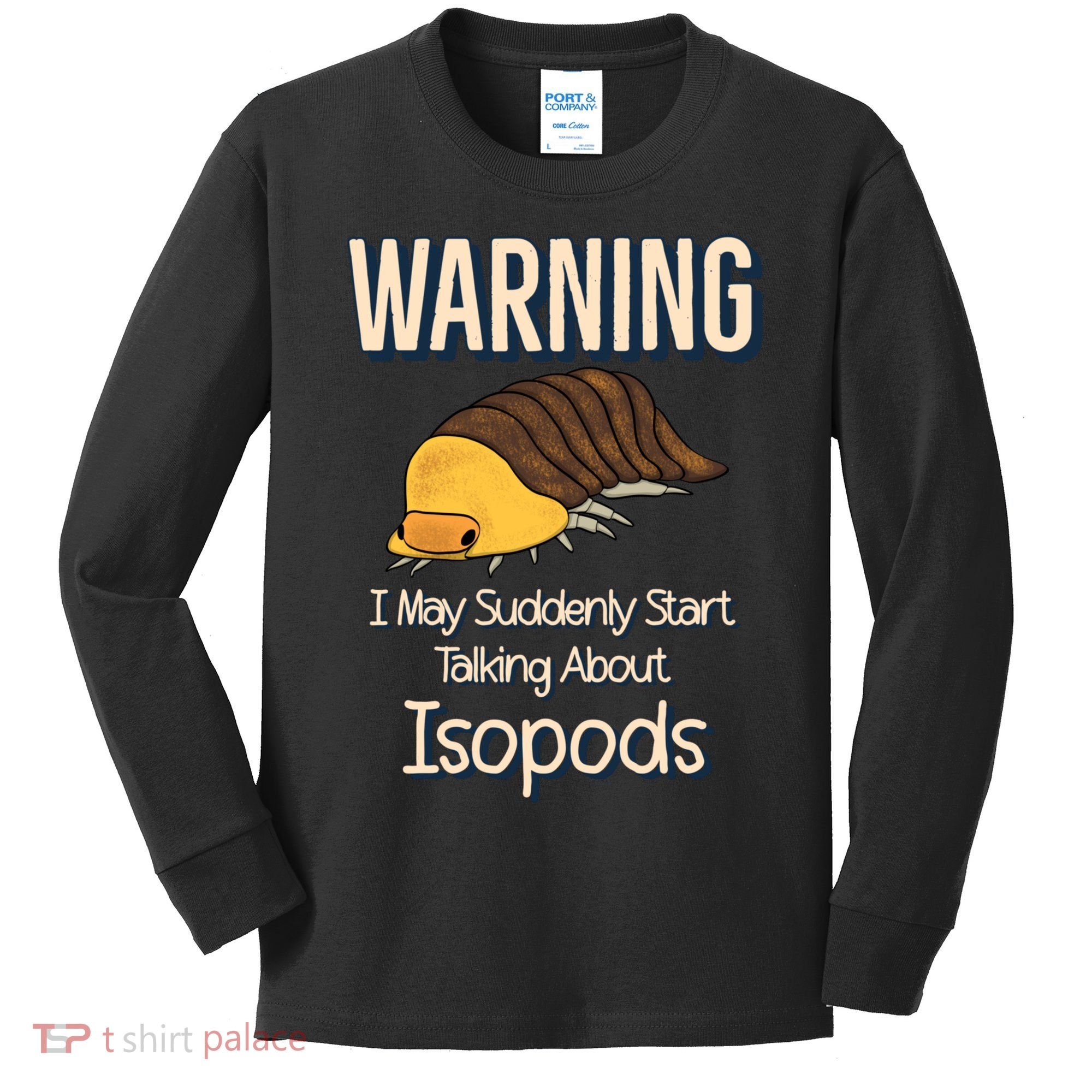 Terrarium Roly Poly Pill Bug Lover Funny Rubber Ducky Isopod Kids Long Sleeve Shirt