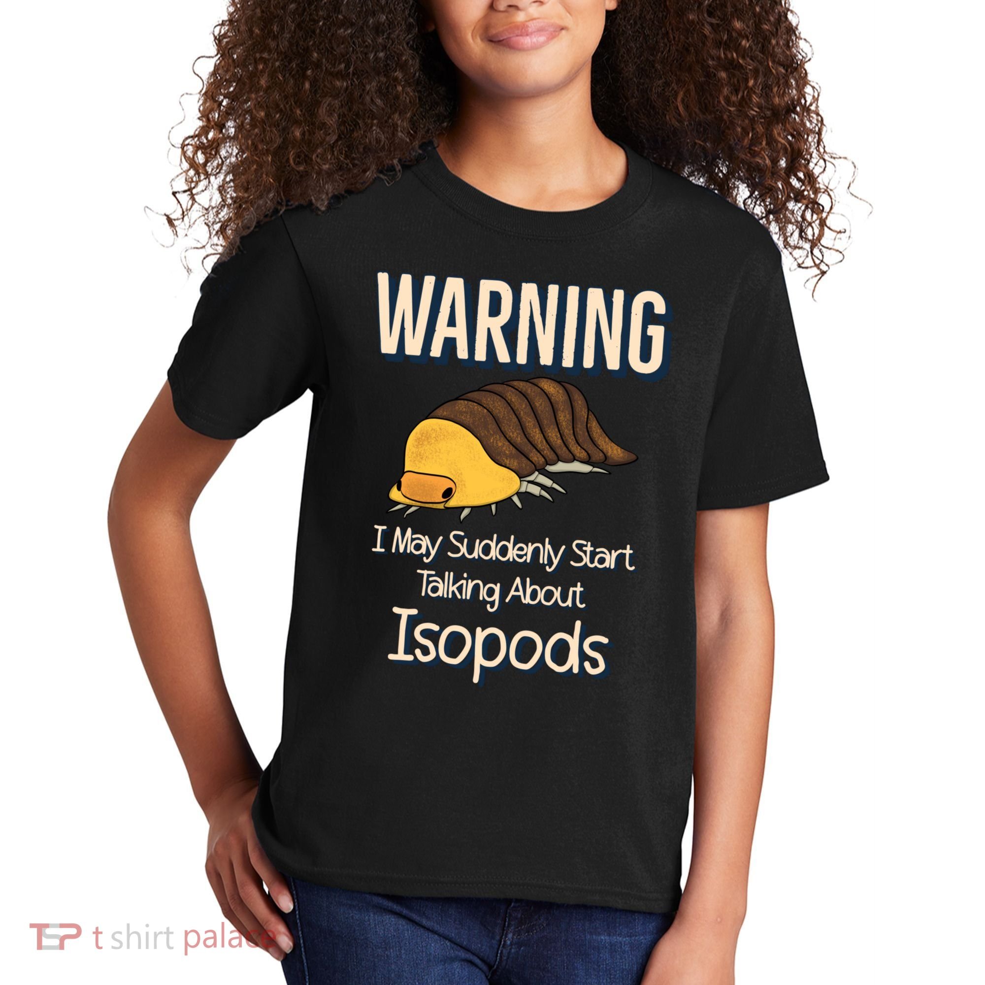 Terrarium Roly Poly Pill Bug Lover Funny Rubber Ducky Isopod Kids T-Shirt