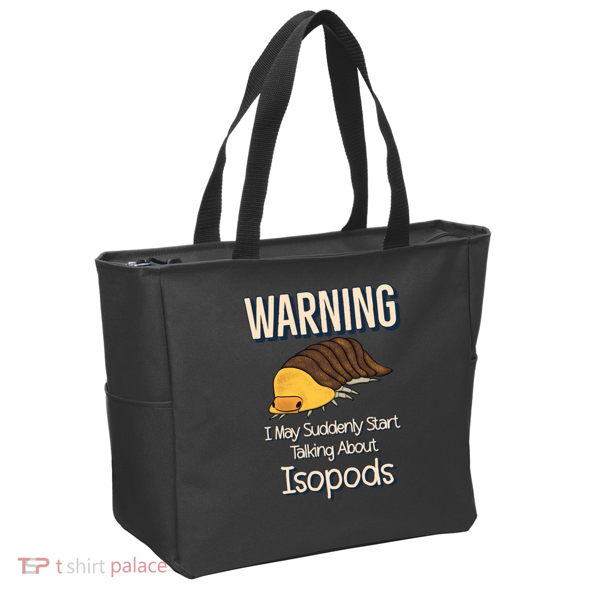 Terrarium Roly Poly Pill Bug Lover Funny Rubber Ducky Isopod Tote Bag