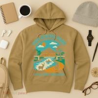 Two Rivers Park In Little Rock Arkansas Bridge View Gift Hoodie thumb 3