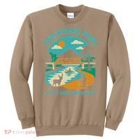 Two Rivers Park In Little Rock Arkansas Bridge View Gift Sweatshirt thumb 0