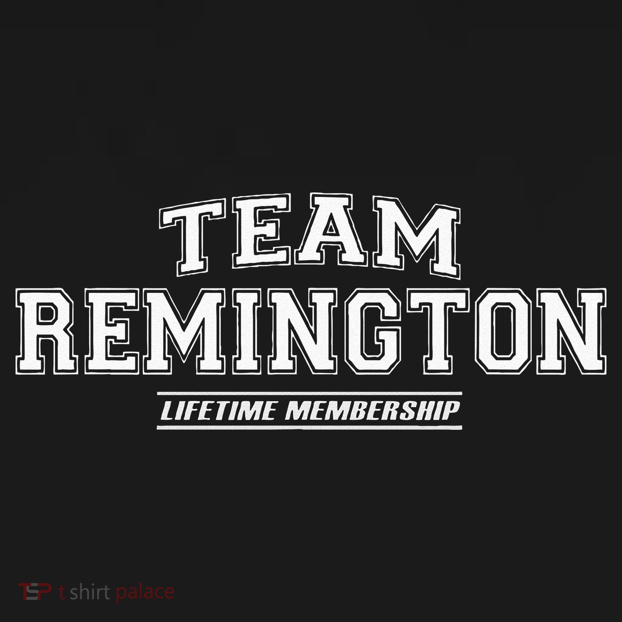 Team Remington Proud Family Surname Last Name Gift Tank Top