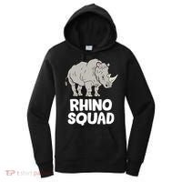 Team Rhino Rhino Squad Love Rhinoceros Gift Women's Hoodie thumb 0