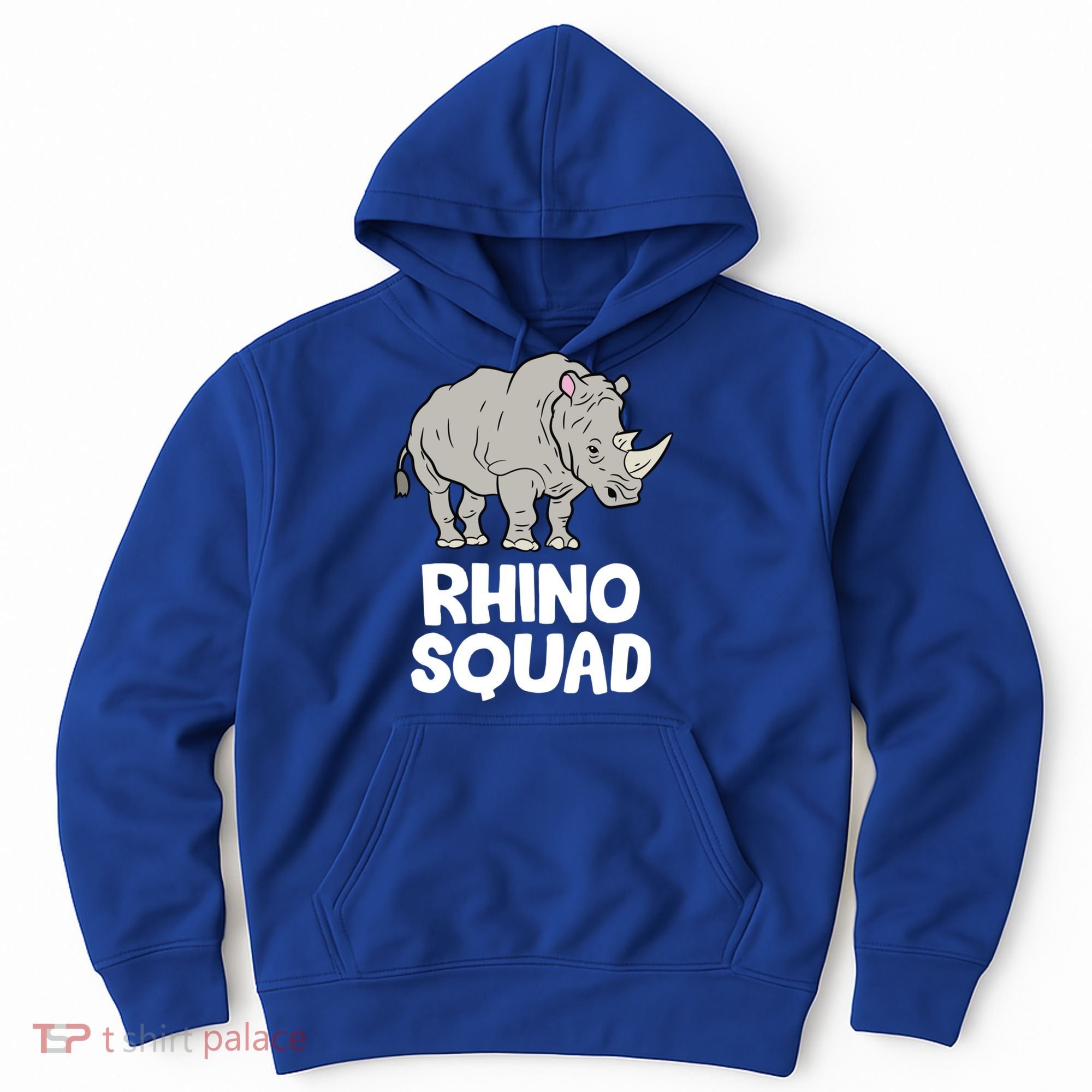 Team Rhino Rhino Squad Love Rhinoceros Gift Hoodie