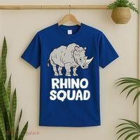 Team Rhino Rhino Squad Love Rhinoceros Gift T-Shirt thumb 2