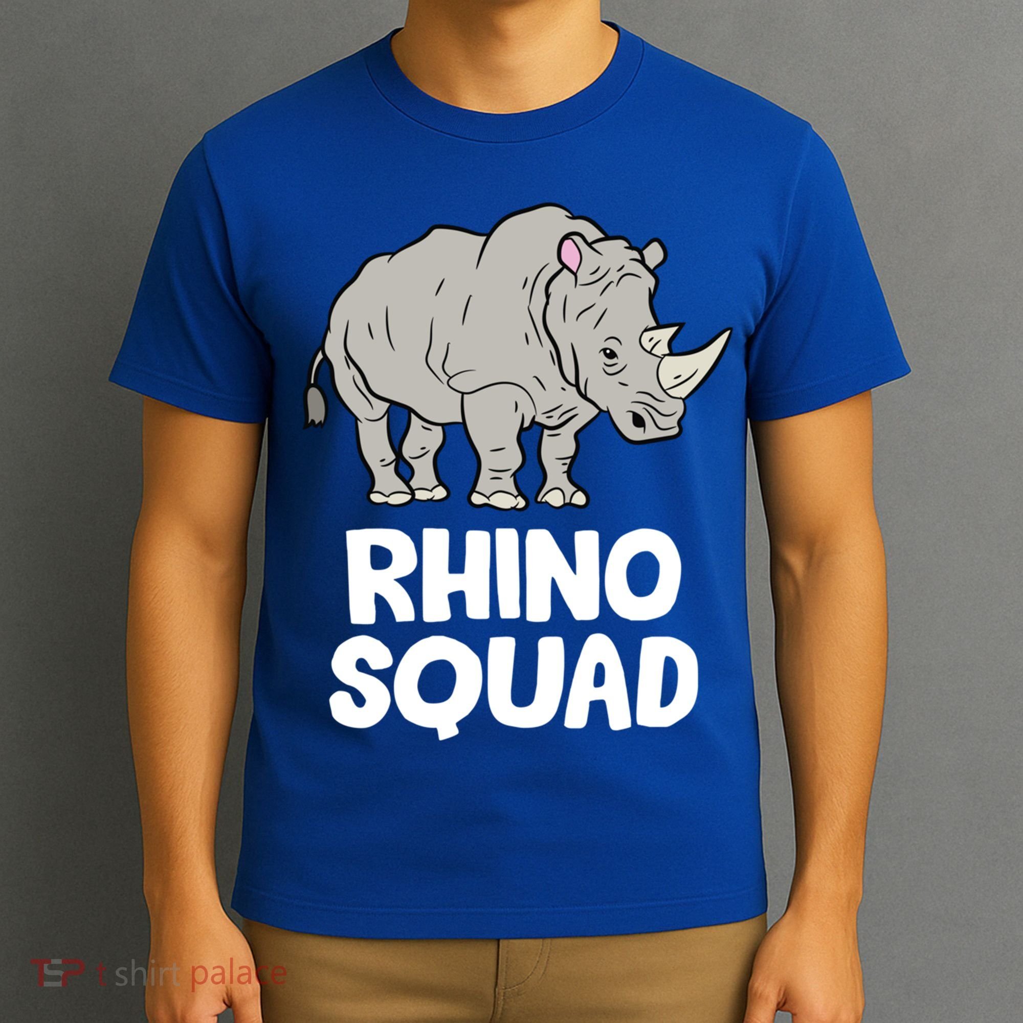 Team Rhino Rhino Squad Love Rhinoceros Gift T-Shirt