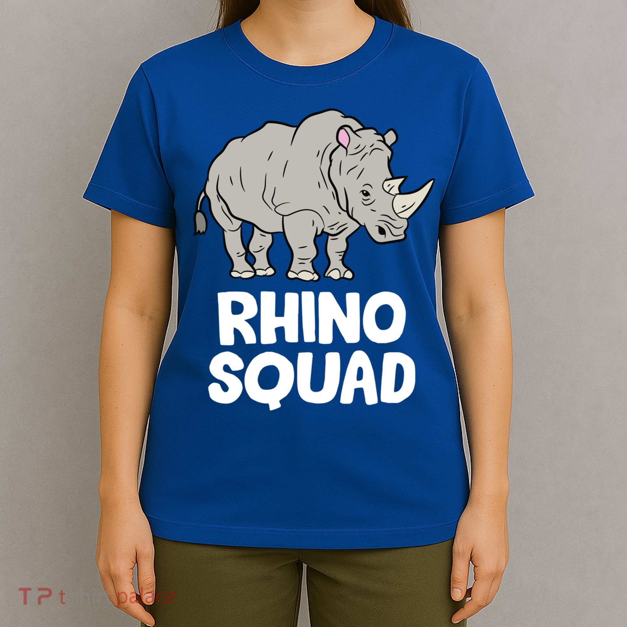 Team Rhino Rhino Squad Love Rhinoceros Gift T-Shirt