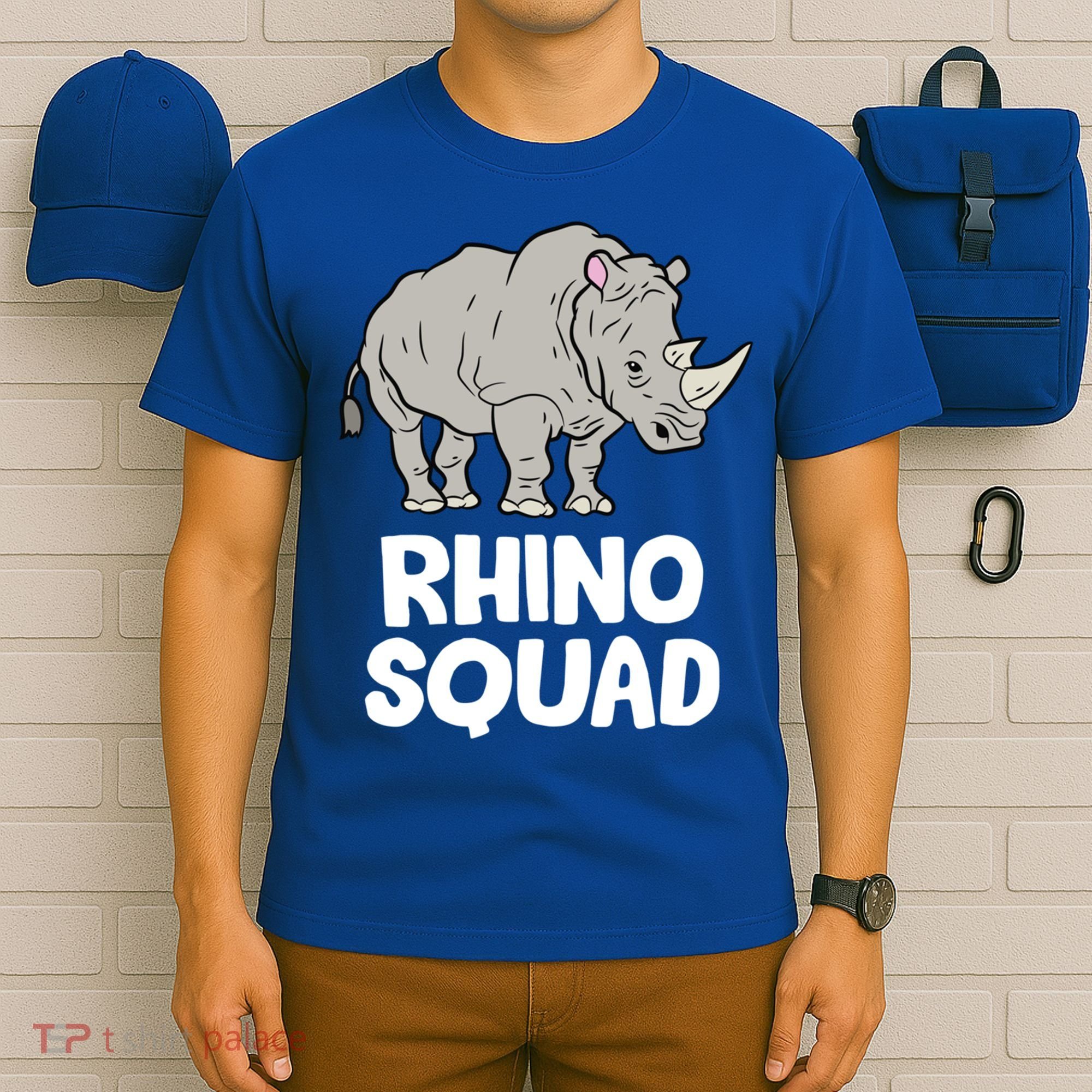 Team Rhino Rhino Squad Love Rhinoceros Gift T-Shirt