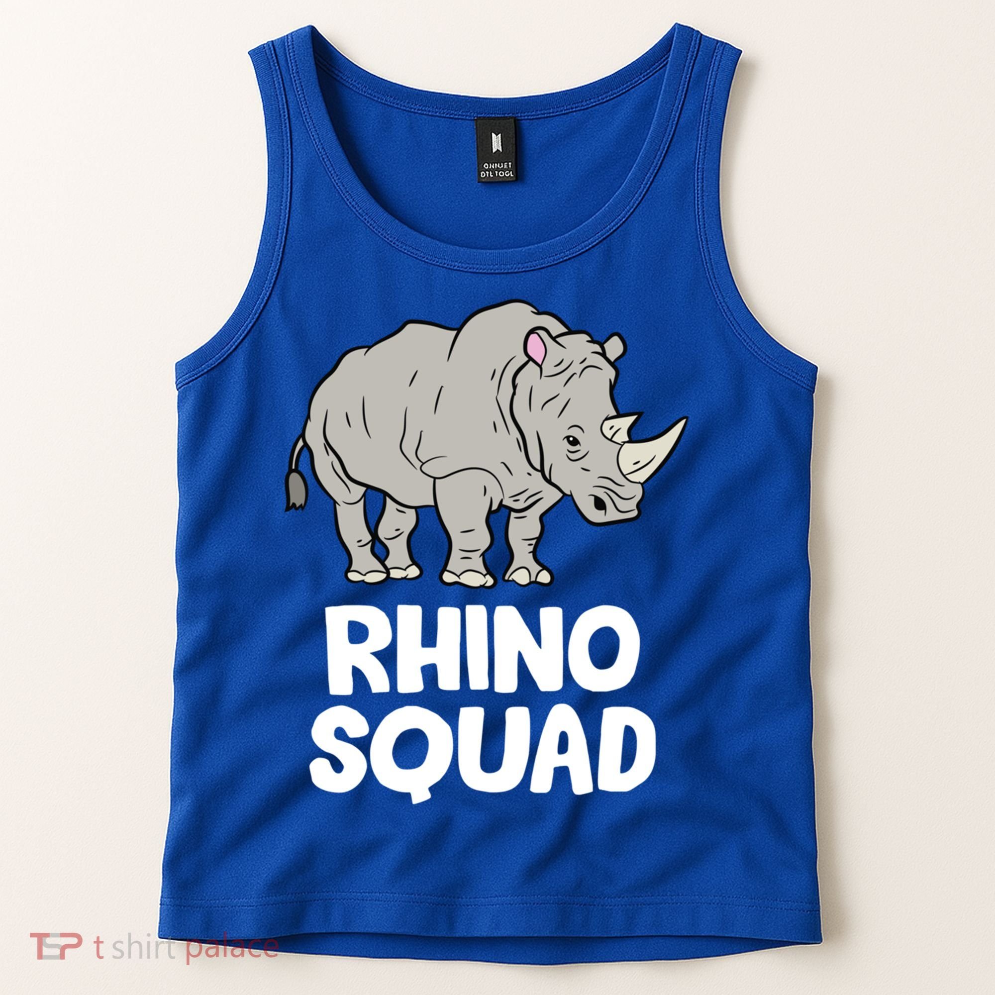 Team Rhino Rhino Squad Love Rhinoceros Gift Tank Top