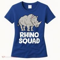 Team Rhino Rhino Squad Love Rhinoceros Gift Women's T-Shirt thumb 0