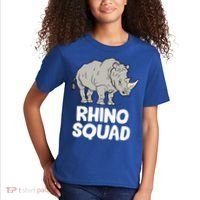 Team Rhino Rhino Squad Love Rhinoceros Gift Kids T-Shirt thumb 2