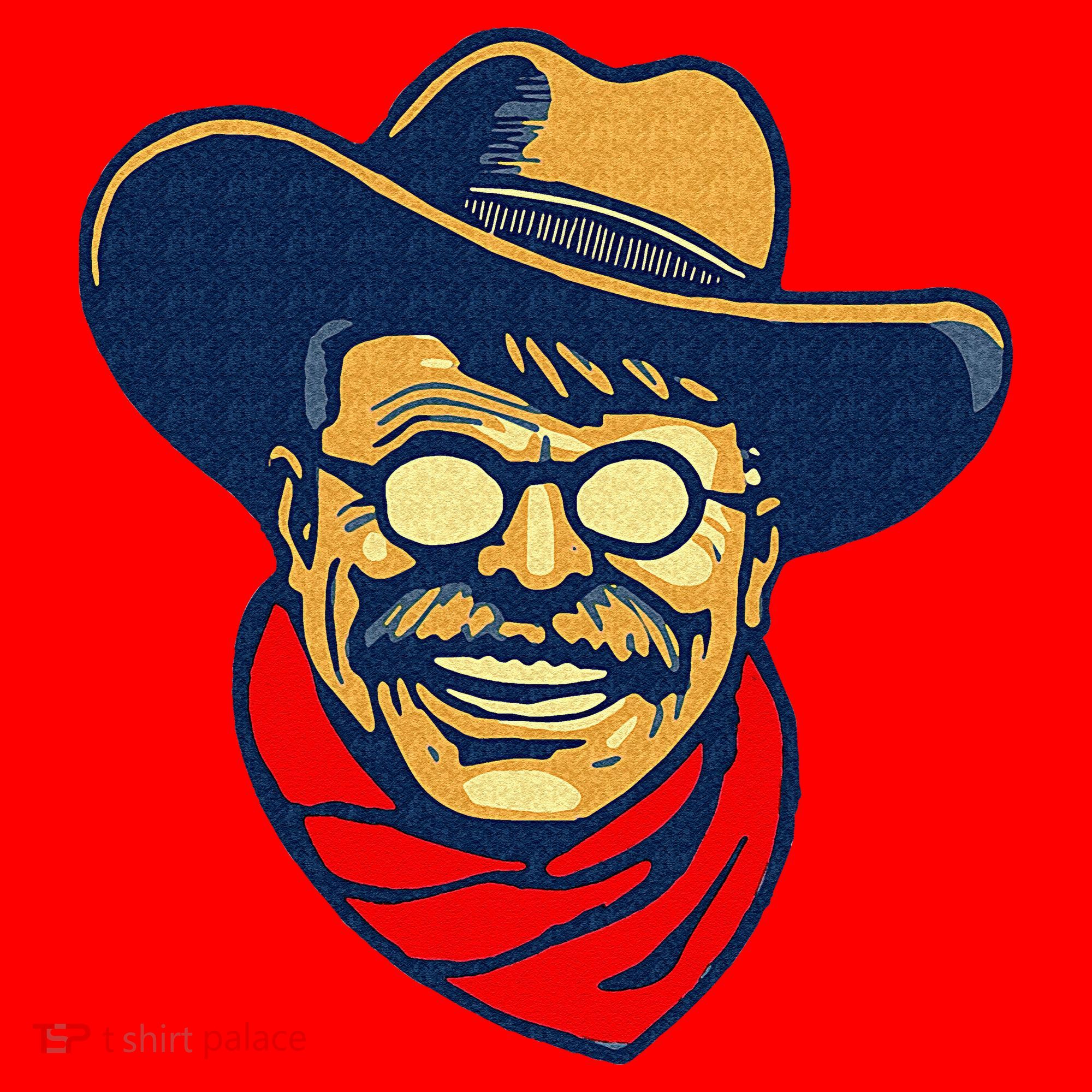 Teddy Roosevelt Rough Rider American National Parks Retro Santa Hat