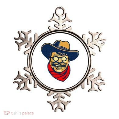 Teddy Roosevelt Rough Rider American National Parks Retro Ornament