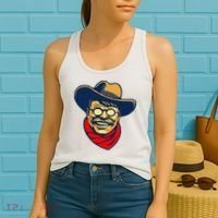 Teddy Roosevelt Rough Rider American National Parks Retro Women's Tank Top thumb 2