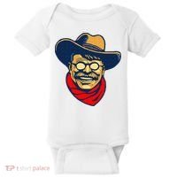 Teddy Roosevelt Rough Rider American National Parks Retro Baby Bodysuit thumb 0