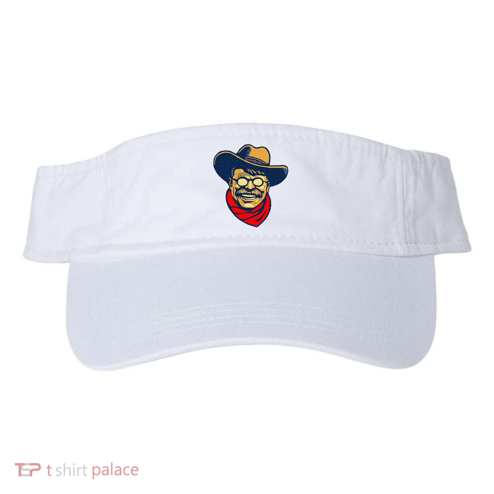 Teddy Roosevelt Rough Rider American National Parks Retro Visor