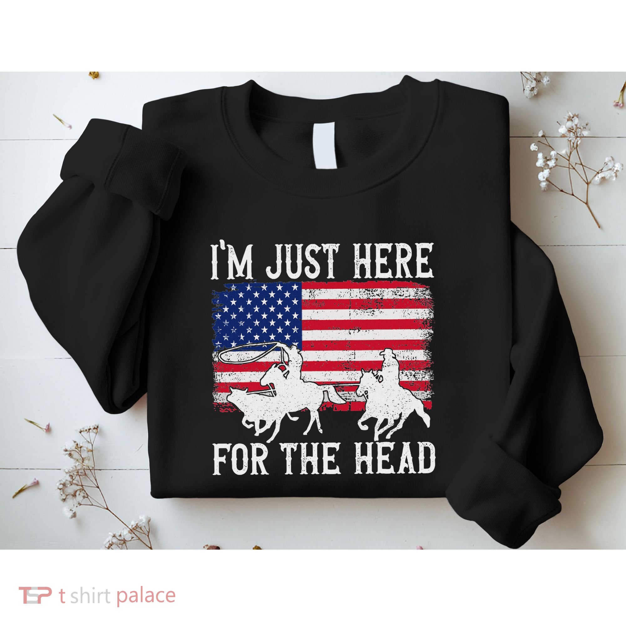 Team Roping Rodeo Cowboy Roping Team Roper Sweatshirt