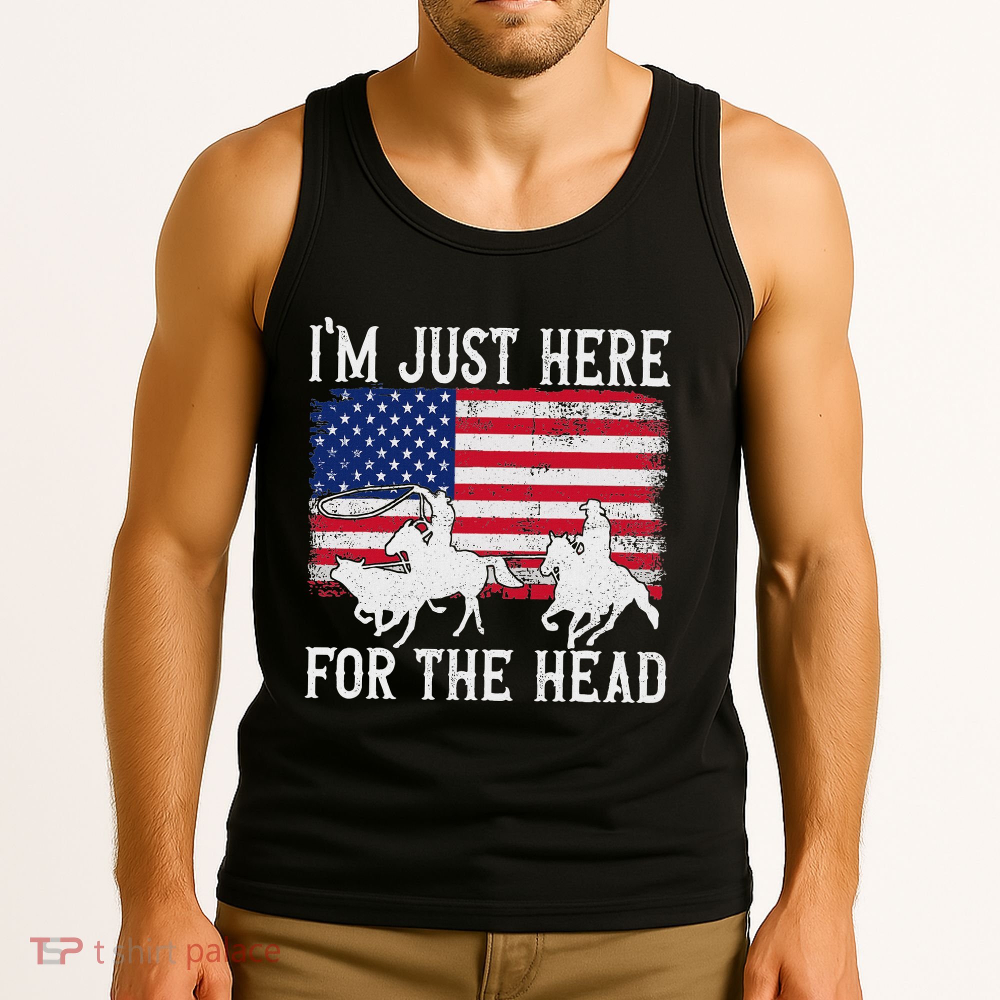 Team Roping Rodeo Cowboy Roping Team Roper Tank Top